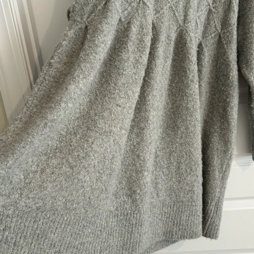 Free People Jaci Sweater Dress Gray Size L